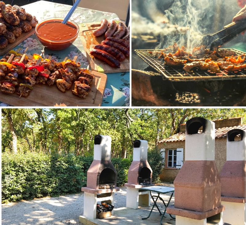 Le coin des grillades