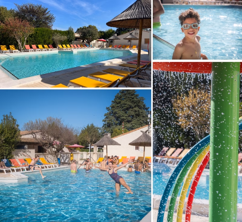 Notre espace piscine chauffée